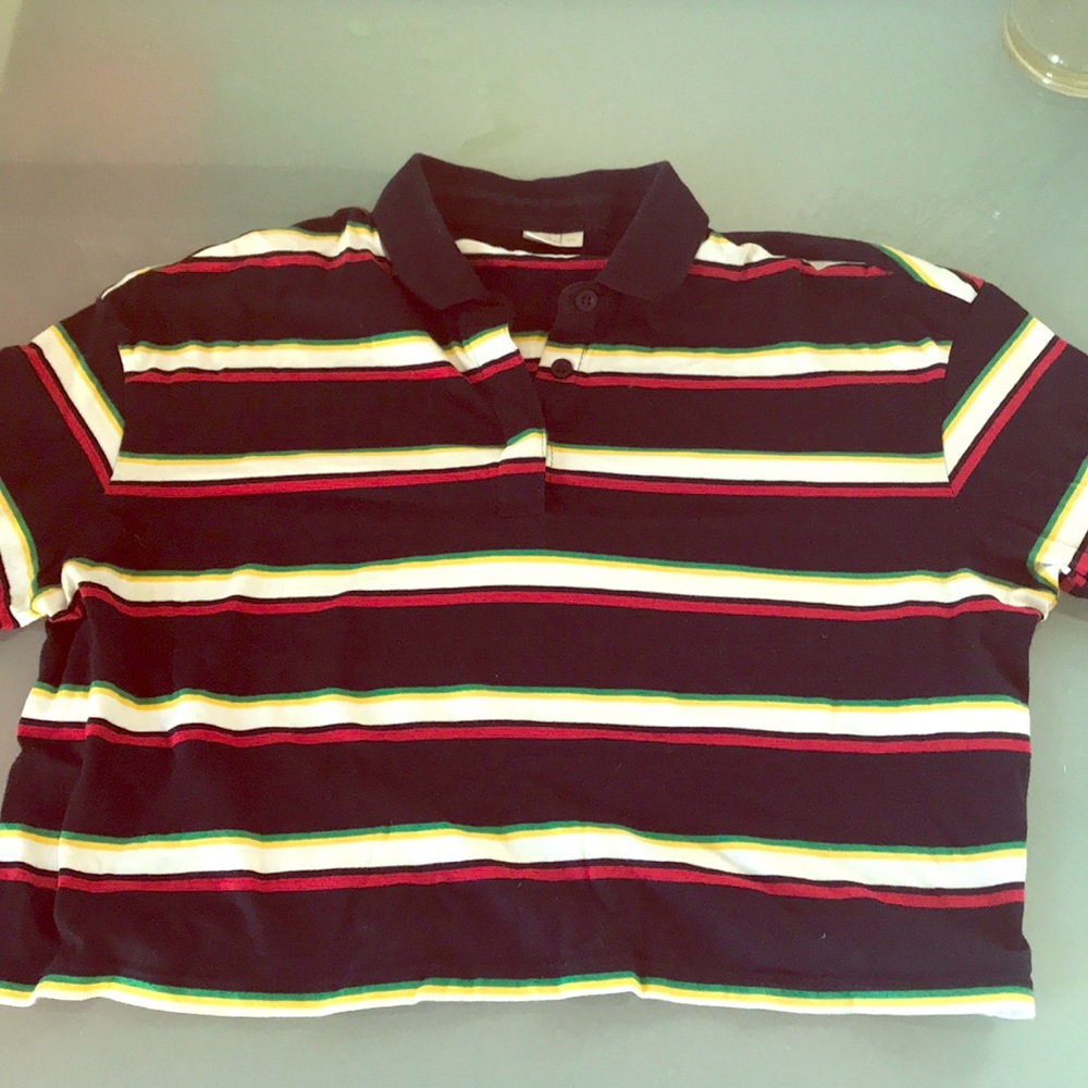 Cropped polo